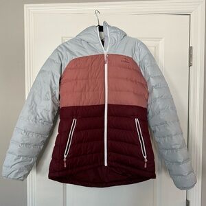 L.L. Bean Women's Down Colorblock jacket